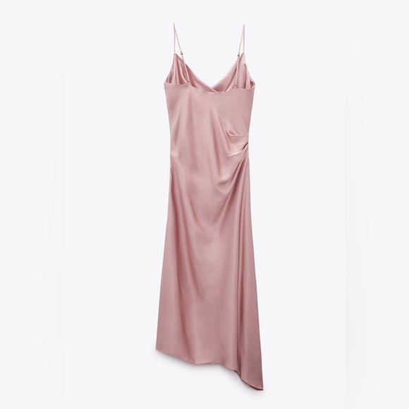Zara Satin Effect Dress - Picture 1 of 6